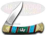 RYH WILD LIFE RAM BK110 25: BUCK 110 Yellowhorse 1/25 Folding Hunter RAM Wildlife Series Pocket Knife Knives