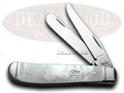 CA710 MINI TRAPPER MOP: CASE XX Mother of Pearl Mini Trapper Pocket Knife Knives