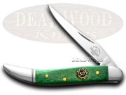 SW 35-109GSB SMALL TOOTHPICK: FROST FAMILY 35th Green Smoothbone Toothpick Pocket Knife Knives