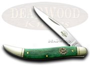 SW 35-125GSB LARGE TOOTHPICK: FROST FAMILY 35th Green Large Toothpick Pocket Knives