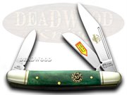 SW 35-112GSB WRANGLER: FROST FAMILY 35th Green Bone Wrangler Pocket Knife Knives