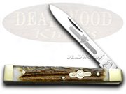 BC-CE876DS CE DOC KNIFE STAG: BUCK CREEK Collectors Stag Doctor 1/500 Pocket Knife Knives
