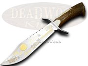HR5000/160 BOWIE: HEN & ROOSTER AND 160th Stag Bowie Knife Knives