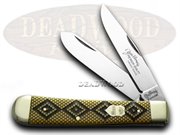 GE JY-JB-DB JIM BOWIE YELLOW TR: GERMAN EYE BRAND Jim Bowie Diamondback Trapper Pocket Knife Knives