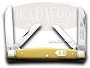 GE56-Y CONGRESS YELLOW: GERMAN EYE BRAND Yellow Congress Pocket Knife Knives