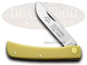 GE99JRY SODBUSTER YELLOW: GERMAN EYE BRAND Yellow Sodbuster Jr. Pocket Knife Knives