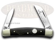 BC6642BH COBRA 2 BLADE BUFFALO: BUCK CREEK Cobra Bufflo Horn Congress Pocket Knife Knives
