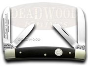 BC6682BH BEAR BULL CONGRESS BUF: BUCK CREEK Bear & Bull Buffalo Horn Congress Pocket Knife Knives