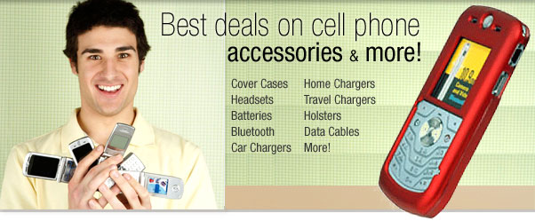 Best deals on cell phone accessories and more!