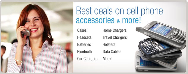 Best deals on cell phone accessories & more!
