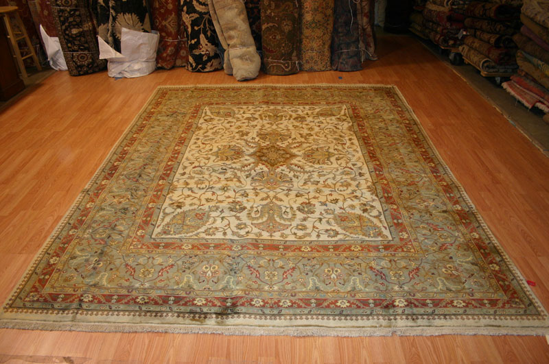 8x10 Persian Tabriz 350kpsi Wool Pile Rug Carpets 51203