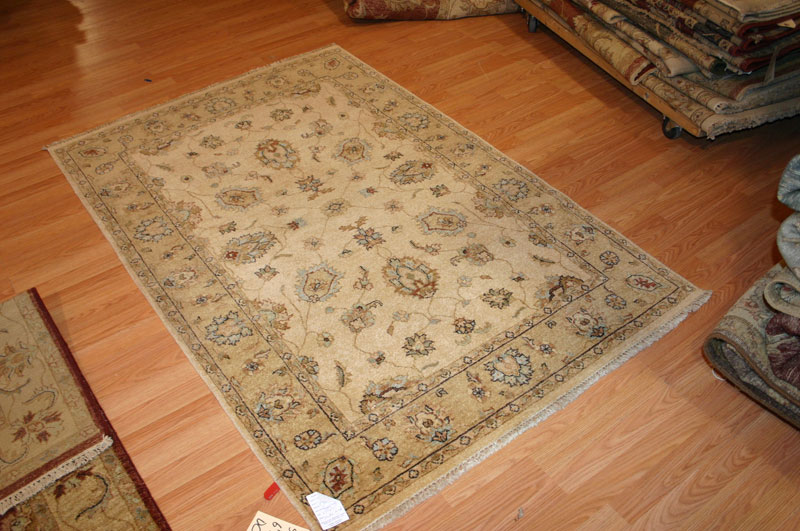 4x6 Pakistani Chobi Wool Rugs Peshawar 120kpsi 50610
