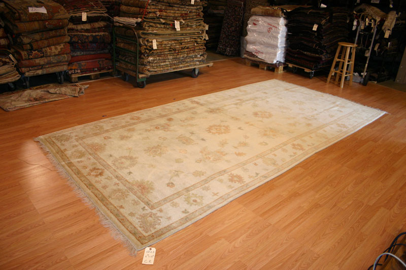 7x13 Turkish Ushak Angora Wool Rugs Gallery Size 15023