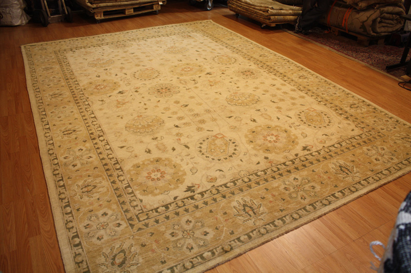 10x14 Pakistani Peshawar Vegetable Dye Chobi Rugs 52074
