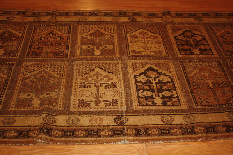 5x10 Antique Khotan Chinese Turkestan Rugs Carpet 52183