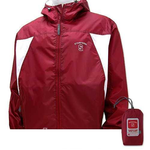 STANFORD CARDINAL Authentic 2008 Windbreaker Jacket XL
