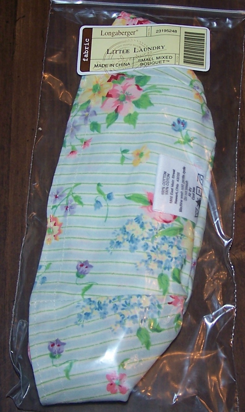 Longaberger Little Laundry Basket Sm Mixed Bqt LINER