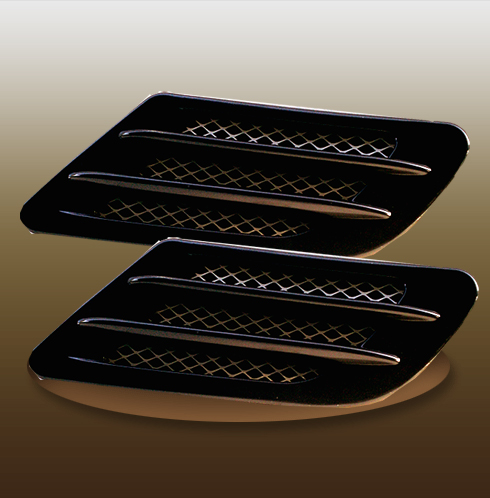 2 FENDER BUMPER HOOD VENTS HUMMER H1 H2 H3 G35 G37 MR2