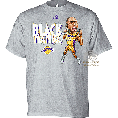 You'll be all smiles when you wear the Los Angeles Lakers Kobe Bryant "Black 