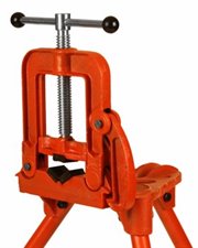 SDT-R3: SDT R3 Portable Yoke Pipe 4" Vise and Tristand