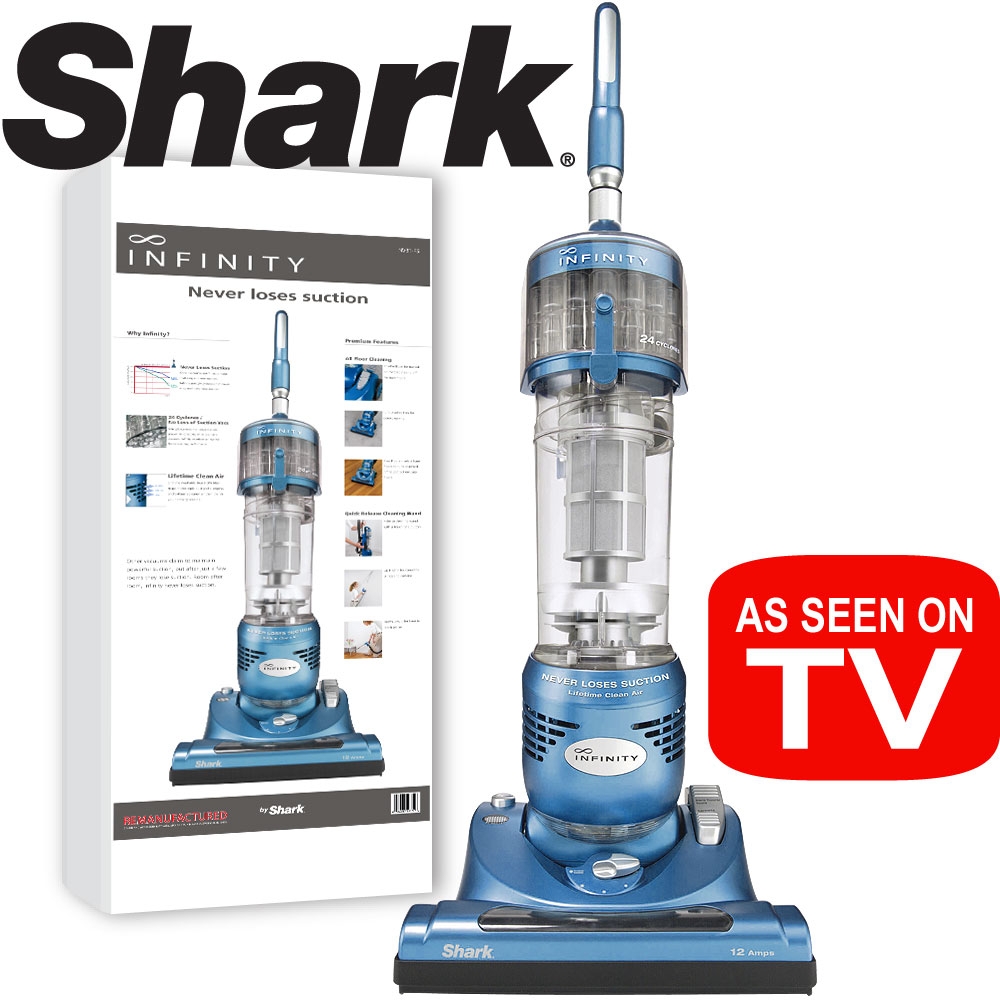 EuroPro's Shark Infinity HEPA Bagless Upright Vacuum eBay