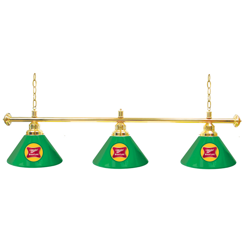Miller High Life 60" Billiard Pool Table Lamp Light eBay