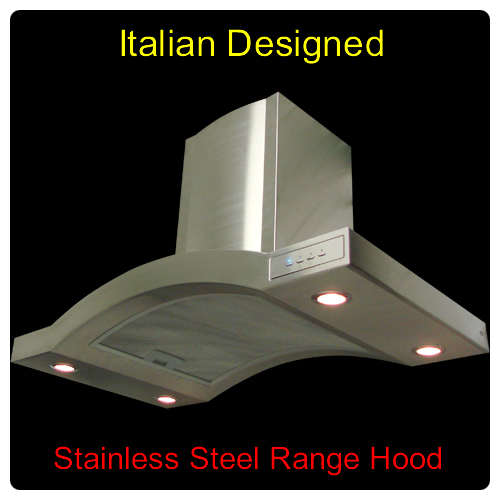 36" Stainless Steel Range Hood Wall Mount Brand New
