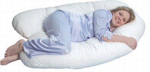 NEW Back N Belly Leachco Pregnancy Body Pillow U Shape