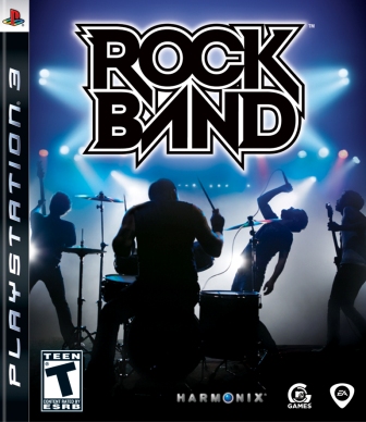 SONY PS3 Rock Band Guitar Drum GAME ONLY NO Controller