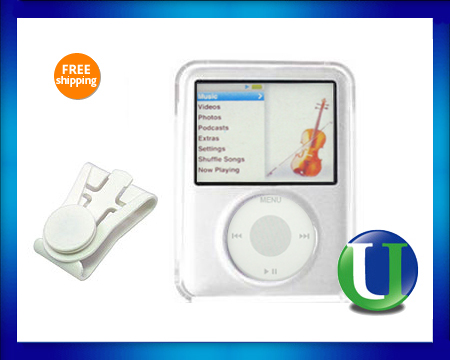HARD CRYSTAL CASE CASE FOR IPOD NANO 3G 3RD GENERATION