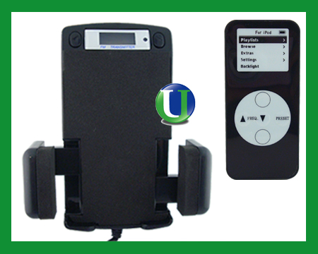 CAR FM TRANSMITTER CHARGER+REMOTE FOR Microsoft ZUNE