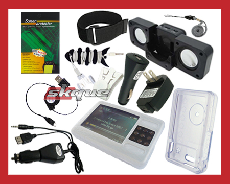 12 Item Accessories Bundle For Creative Zen X-fi Xfi