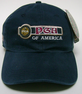 NEW AUTHENTIC AHEAD PGA OF AMERICA GOLF HAT CAP NAVY