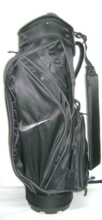 NEW NIKE SLINGSHOT CART CARRY GOLF CLUB BAG BLACK