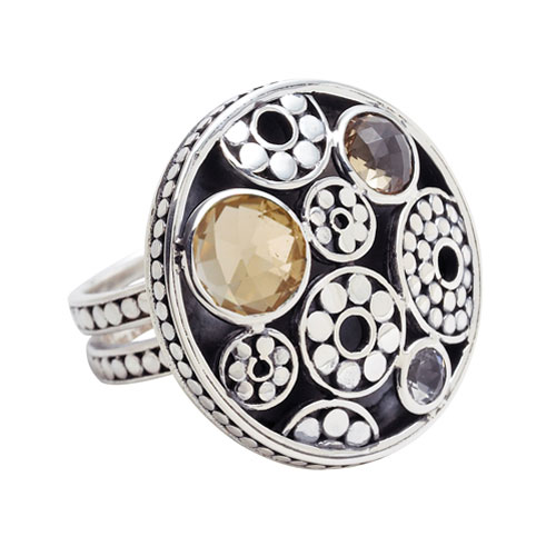 Lori Bonn Clear Conscience Kaleidoscope Ring