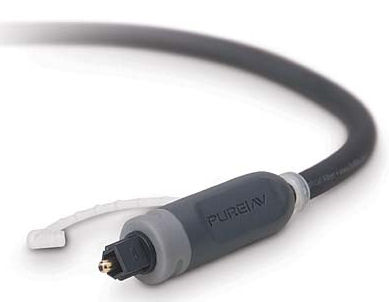 Image of New Belkin PureAV Digital Toslink to Toslink Cable - 6'