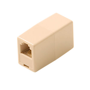 (10) - 8C Ivory Telepone Data Coupler Jacks