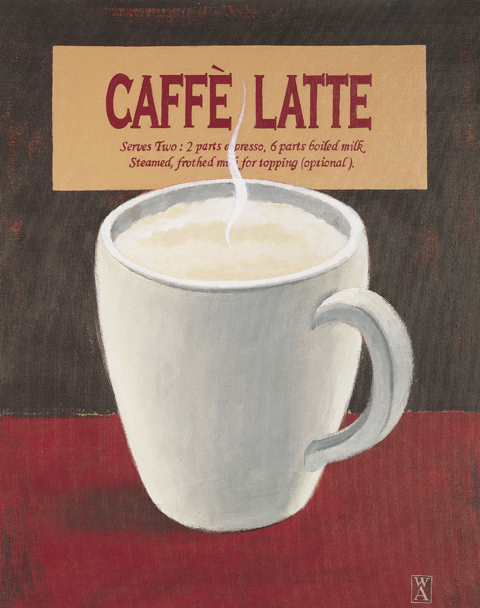 ^ 2 Large Fine Art Prints Kitchen Decor Coffee Pictures