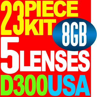 Nikon D3 Digital SLR Camera & 8GB KIT Brand New USA