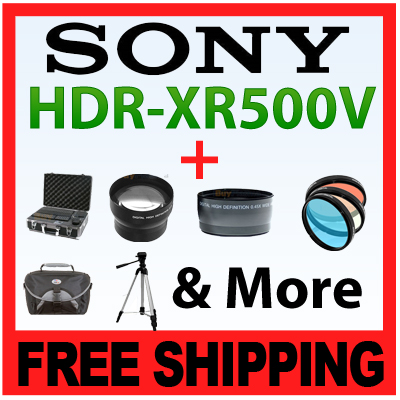 Sony Hdr-xr500v 120gb Hd Hdrxr500v + Superior Kit