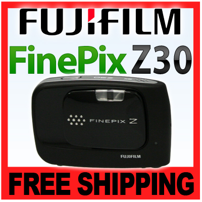 Fujifilm Finepix Z30 Black 10mp Fuji Digital Camera