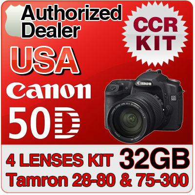 Canon EOS 50D Kit with Canon EF 28-135mm IS lens 15.1 Megapixel