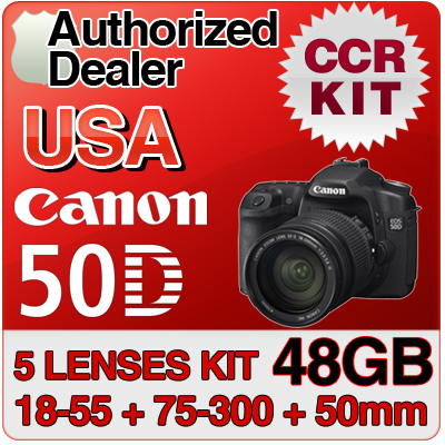 Canon EOS 50D Kit with Canon EF 28-135mm IS lens 15.1 Megapixel