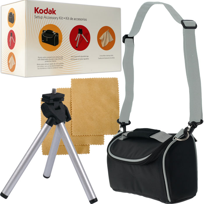 Kodak Digital Camera Accessory Kit Universal w/ Tripod