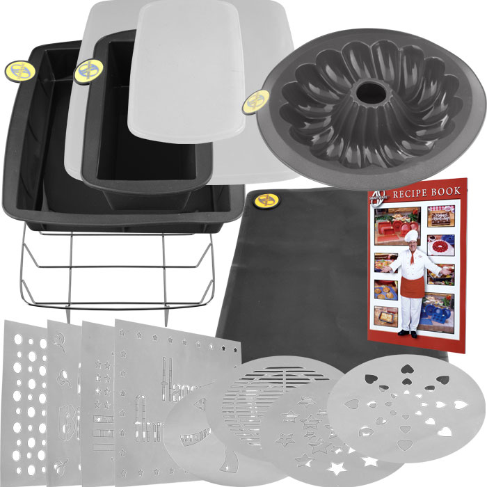 17pc Silicone Bakeware Set