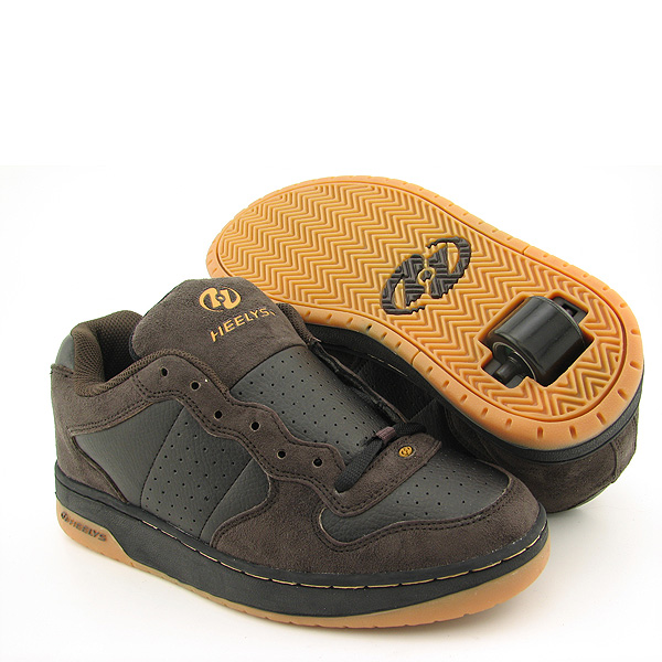 HEELYS Laser New Lace-Ups Brown Mens