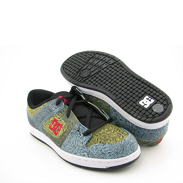 DC SHOE CO USA Manteca 3 SE New Skate Yellow Shoes Blue, Navy Blue Mens