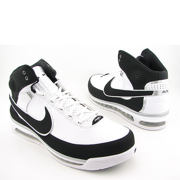 Nike Air: Nike Air Max Elite Basketball Shoes NIKE Air Max Elite II TB New Basketball, Black Shoes White Mens