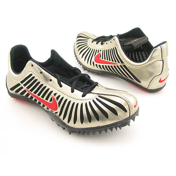 NIKE Zoom Maxcat II New Track Field Running Shoes Gold Mens