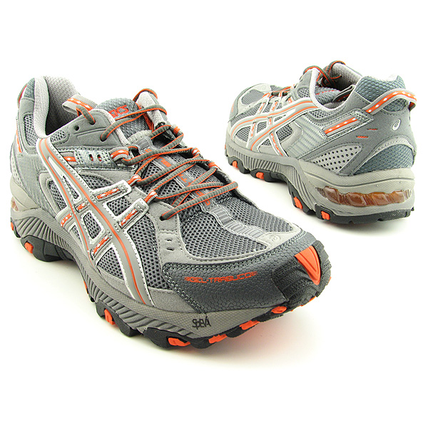 ASICS Gel-Trabuco 12 Trail Running Shoes Gray Mens